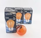 Lot Of 10 Feit Electric Orange 11W Sign Light Bulbs 11S14-TG-130 130V Tested New. Price: $15.00.