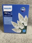 70 Count Philips Warm White Led Faceted C6 String Lighted Length 17.2 Ft New. Price: $19.99.