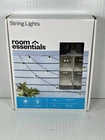 New Room Essentials String Lights - 20 Count Indoor/outdoor Globe Bulbs Nib. Price: $19.95.