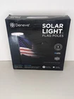 Deneve 26 Led 1300 Lumen Solar Flagpole Light - Stays Bright All Night White New. Price: $31.99.