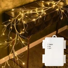 Fudios Lighted Birch Garland With Timer 48 Led Fairy Lights 6FT New. Price: $48.99.