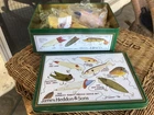 Rivers Edge 10 Piece Antique Lure Light Set Art Tin: Feet, Indoor/outdoor! Open. Price: $29.99.