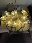 Angel Christmas Tree String Lights Gold Wings Super Bright Fancy Lite Set Used. Price: $13.97.