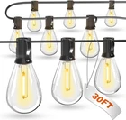Luckystyle 30FT Led Outdoor String Lights With 10+1 Edison Shatterproof Water... New. Price: $29.72.