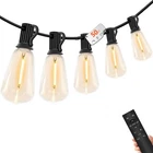 Yoyonacy 50 Ft Outdoor String Lights - Led Waterproof Patio With Dimme... New. Price: $37.46.