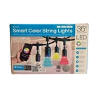 Atomi Smart Color String Lights 36FT Led Wifi Outdoor 18 Alexa Google New. Price: $32.99.