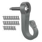 Comliful Pack Of 26 Q-hanger, Screws-in Hooks For Outdoor String Lights, Gara... New. Price: $17.88.