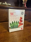 Lot Of 2 Ge String Long 100 Count Green Incandescent Christmas Lights New. Price: $14.98.