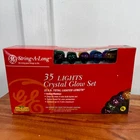 New Ge String-a-long 35 Lights Crystal Glow Set Indoor Outdoor Multicolor. Price: $22.94.