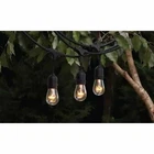 12-LIGHT 24 Ft. Black Indoor/outdoor Plug-in Commercial Edison String (ob) Open. Price: $25.64.