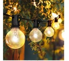 Jonathan Y Indoor/outdoor 25 Ft. Plug-in Bistro Globe Bulb String Lights Black Open. Price: $21.75.