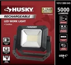 Husky Led Rechargeable Work Light 5000 Lumens Usb-c Magnetic Base Open. Price: $29.99.