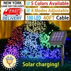 Waterproof 12M 100LED String Lights Indoor/outdoor Lighting Fairy Strand Nice New. Price: $12.51.