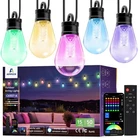 Appeck Outdoor String Lights, 50FT Smart Rgbw Patio Outside With 15 Le... New. Price: $67.66.