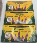 3 Pk Vintage 90 Crayola Favorite Colors "purple Pizzazz"- 50 Christmas Lights New. Price: $19.99.