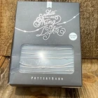 Pottery Barn White Mini Led String Lights 5 Feet Nib/silver Wire New. Price: $14.95.