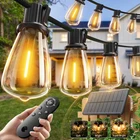 Addlon 52(48+4) Ft Solar String Lights Waterproof,patio Powered Wit New. Price: $28.32.