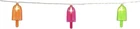 Led Popsicle String Set Battery Operated 10 On 4 Ft. Cord New. Price: $14.99.