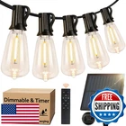 Bosceos Solar Outdoor String Lights Waterproof, 60FT Powered New. Price: $72.11.