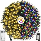 MZD8391 Color Changing Christmas String Lights Outdoor Indoor, 108FT 300 Led War New. Price: $39.54.