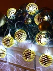 Bbto Led Disco String Light Battery Powered Mirror Ornaments For O... New. Price: $19.24.