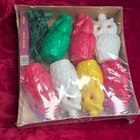 Vintage Noma Patio Party Owl Nos Blow Mold String Set Mcm Tiki Camp New. Price: $249.99.