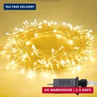 Jmexsuss 100 Led String Lights Indoor Bedroom, 8 Modes Warm White Christmas New. Price: $22.17.