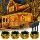 Solar String Lights 4 Pack 288FT 800 Led Warm White Waterproof Brightown Outdoor New. Price: $59.99.