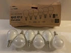 Lightnum Led G45 E12 5W=40W (6 Bulbs) Open. Price: $13.00.
