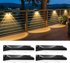 Brightown 4 Pack Solar Lights IP65 Waterproof 11 Color Changing For Fence Deck New. Price: $27.59.