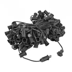 C9 Outdoor Magnetic Christmas Stringer, Base, Black Wire New. Price: $190.25.