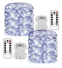 Linhai Exsuss Fairy Lights 33FT 100 White Two Pack Led Battery Operated New. Price: $23.00.
