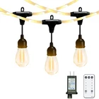 Led Outdoor String Rope Lights With Edison Shatterproof Bulbs 28.2 Ft, Dimmab... New. Price: $57.99.
