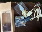 Country Candlestick Rubber Coated Bulb W/ Metal/wood Base & Extra Star New. Price: $17.50.