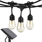 Brightech SLR-48HG-WW Ambience Pro Outdoor Ft. Solar Hanging String Light New. Price: $44.99.
