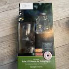Mason Jar 10 String Lights By Mainstays - Nib Clear Bulb/brown Wire New. Price: $17.00.