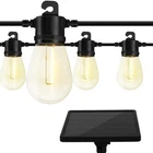 Outdoor 36 Ft. Solar Lantern Bulb Led String Lights W/dual Mounting By Deck Imp. Open. Price: $49.98.
