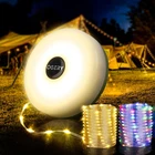 Camping String Lights, 4 1 Quick Storage 32.8FT Rechargeable Tent New. Price: $24.99.