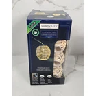 Moonrays 90065 Solar String Accent Lights 10 Led Wicker Lanterns 9FT Outdoor New. Price: $25.00.