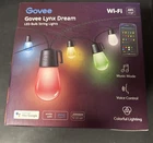 Govee Lynx Dream Led Wi-fi String Lights, 15 Bulbs, 48FT, H7028AB1 New. Price: $44.99.