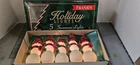 Holiday Time Frosted Snowmen 5CT String Lights Christmas Snowman Franks 6" Tall Used. Price: $18.99.
