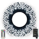 Ollny 500LED 164FT Long Christmas Tree Lights With 8 Modes Remote Timer IP44 New. Price: $35.75.