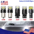 Auxito White 1157 7443 3157 Led Tail Stop Brake Reverse Turn Signal Light Bulbs New. Price: $63.69.