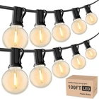 Rtty Outdoor String Lights 100FT, G40 Led Patio With 52PCS Bulbs,water... New. Price: $59.51.