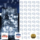 Chzk 50 Pack White Fairy Lights Battery Operated, 7FT 20 Led Mini String Twinkle New. Price: $64.12.