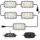 50FT Led Construction String Lights, 75W Super Bright 7500LM Plug Linkable... New. Price: $69.61.