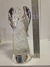 Angel Glitter Globe With Color Changing Led Lights And Swirling Used. Price: $29.99.