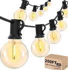 Outdoor String Lights 200 Ft, Patio With 104 Shatterproof Led Bulbs, Comm New. Price: $146.99.