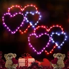 Brightdeck Valentine's Day Window Lights Decorations, 2 Pack 16" Lighted Red Hea New. Price: $46.86.