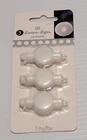 Brand New Sealed Pack Of 3 Amscan Lantern Lights. Price: $11.11.